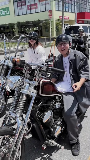 皆しぶすぎるぜ🤝❤️‍🔥#Steed400 #DragStar400 #SR400 #custombike #国産アメリカン #アメリカン女子 #ツーリング企画 #ACNA #ツーリング