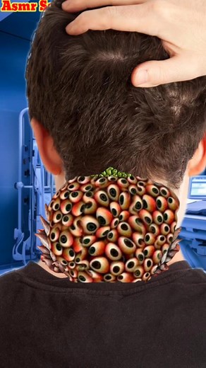 Back side neck Asmr Animation 2d #asmr_for_tingles #asmr_for_sleep_no_talking #reelsfypシ #reelsfacebook #viralshorts #trend | Asmr Sakir Medical