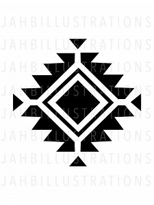 Native American Rug Design 3 png, svg, und jpg - Etsy.de