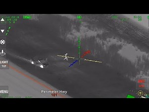 Police chopper records dramatic chase, takedown in Winnipeg