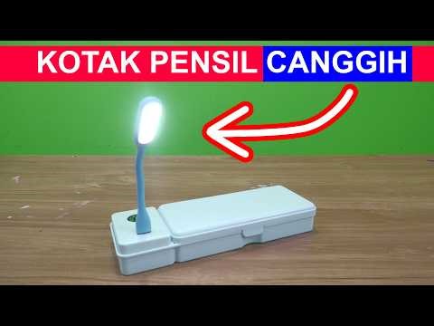 3 KOTAK PENSIL UNIK, CANGGIH DAN MULTIFUNGSI