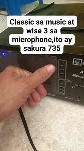 65K views · 648 reactions | Classic sa music at wise 3 sa microphone,ito ay sakura 735 #sakuraamp | Threekkkofficialvlog | Facebook