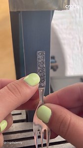 22K views · 329 reactions | Hey everybody, meet Jenny! This talented lady takes simple silverware and turns it into STUNNING jewelry!  Who needs diamonds when you can flaunt a unique ring handcrafted from a FORK?? Check out more of Jenny's awesome creations here: https://www.instagram.com/ringsbyjenny/ | Crafty | Facebook