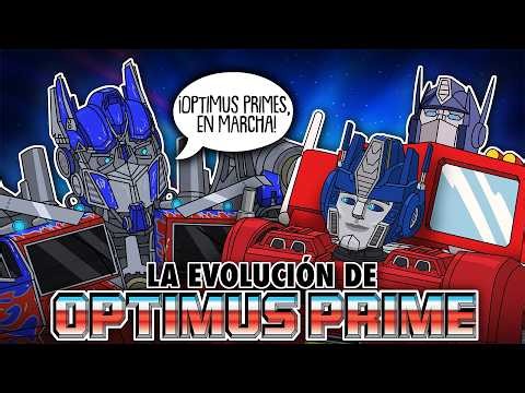 La Evolución de Optimus Prime (ANIMADA)
