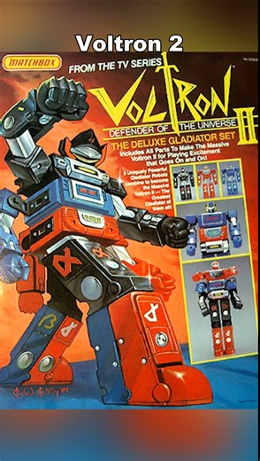 Voltron II Taken from: https://youtu.be/9N3VFKlNQNA?si=vahSvpFniwYFVmTd #Voltron #GladiatorForce #LightspeedElectroidAlbegas #RetroBlasting | RetroBlasting