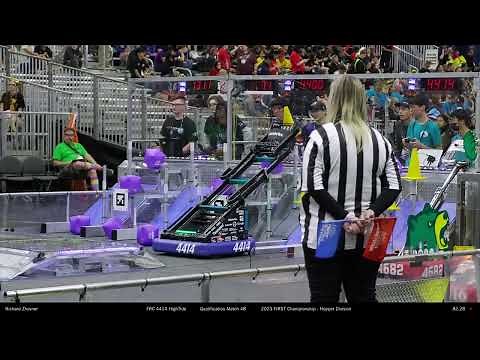 2023 HOPPER Q48 / FRC 4414 HIGHTIDE / CLEAN ROBOT VIDEO