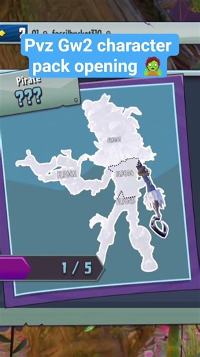 pvz gw2 pack opening #pvzgw2