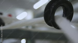 Process Of Producing Thread From Yarn In A Textile Production Plant