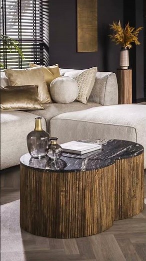 Table Basse Marbre Ronde : Élégance au Cœur de Votre Salon