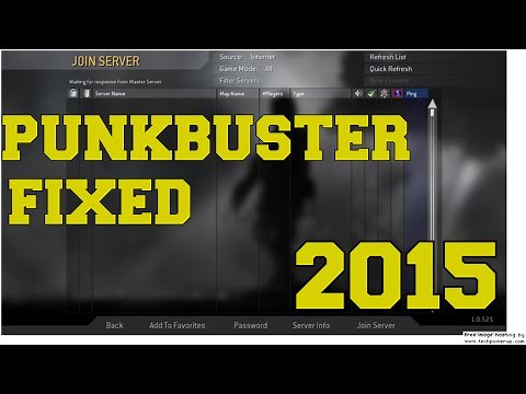 Call of duty 4 - PUNKBUSTER FIX 2015 [HD]
