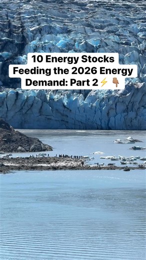10 Energy Stocks Feeding the 2026 Energy Demand: Part 2⚡👇🏽 1. Powell Industries (POWL): Specialized switchgear for data centers 2. Quanta Services (PWR): The crews building the AI power grid 3. Eaton (ETN): Managing high-voltage flow to servers 4. Talen Energy (TLN): Direct-connect nuclear for Amazon 5. Brookfield Renewable (BEPC): Green financing giant for tech 6. Hubbell (HUBB): Electrical hardware behind the rack 7. Dominion Energy (D): Owner of "Data Center Alley" in Virginia 8. Southern C
