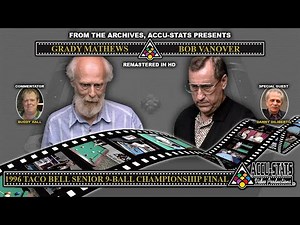 9-Ball - GRADY MATHEWS vs BOB VANOVER - Taco Bell Senior Tour Finals