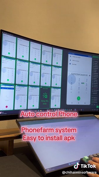 Auto Control Phone Farm System in Vietnam