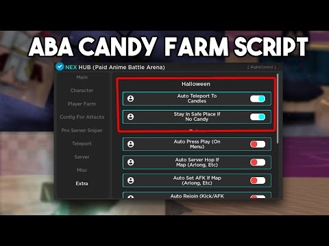 ABA | CANDY FARM SCRIPT (WITH OTHER FEATURES!)