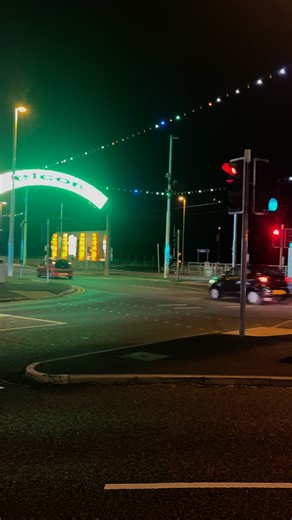 Bispham #blackpool by night 2nd August 2025. #latest #today #attraction #MustSee #Amazing #illuminations | The Blackpool Lads