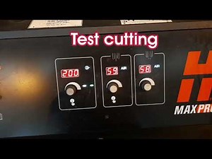 How to replace the hypertherm maxpro200 mechanical torch in plasma cnc cutting #hypertherm