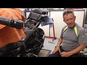 BMW S1000R CHAIN SLACK INSTRUCTIONS