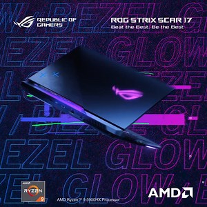 5.1K views · 14 reactions | Win with athletic style at your next esports tournament. The clean-cut across the lid mirror is sleek. The metallic ROG logo shines splendidly. It illuminates your creativity with ROG #Strix Scar 17 Artful Aura Sync accents and the personalization mechanical keyboard. Customizable Armor Caps can add a pop of color to your chassis. | ASUS Republic of Gamers | Facebook