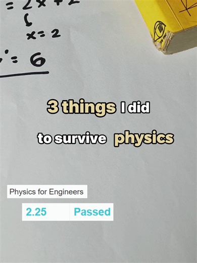Top Tips to Pass Physics as an Engineering Student