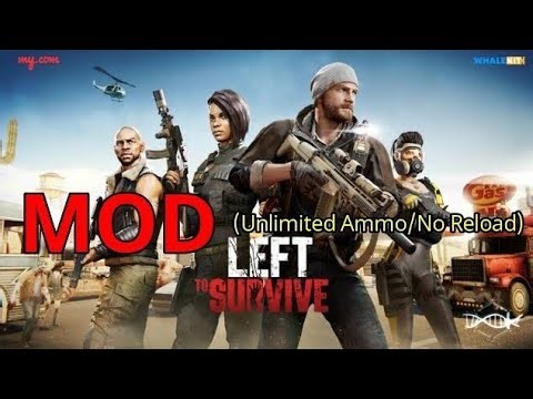Left to Survive Zombie Shooter Survival MOD (Unlimited Ammo/No Reload)Action , Games