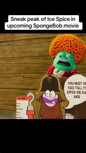 Ice Spice and SpongeBob 😍 #icespice #spongebob