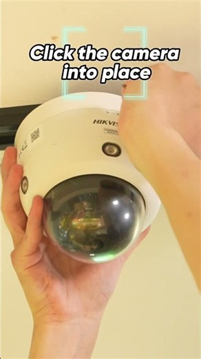 👀 A security camera… on a lighting track?Yes, it’s possible! !✨