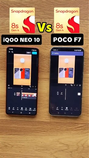 PIXELPWANZ999 on Instagram: "Which phone truly dominates in real-world performance? We put the POCO F7 and iQOO Neo 10 head-to-head in the ULTIMATE speed test: exporting the SAME 4K video in CapCut! No specs, just raw speed. The results will shock you! 🚀 Keywords (as requested): poco f7 poco f7 pro poco f7 ultra poco f7 vs poco x7 pro xiaomi poco f7 poco x7 pro vs poco f7 poco f7 review poco f7 5g poco f7 unboxing poco f7 gaming test poco f7 vs x7 pro poco f7 hyperos 3 poco f7 обзор iqoo neo 10