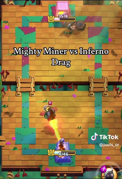 Mighty Miner vs Inferno Dragon Showdown