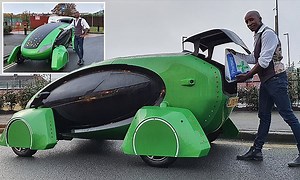 Kar-go: UK's first ROBOT delivery vehicle completes first shift