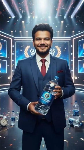 Fastest Water Drinking Challenge – World Record Attempt!”