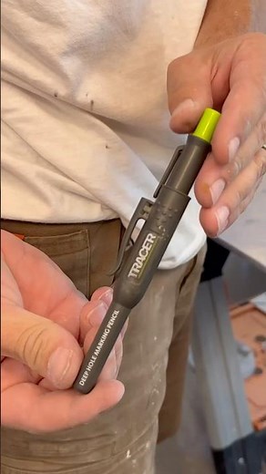 Tracer mechanical construction pencil.