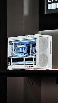 ROG ASTRAL RTX 5080 + AMD RYZEN 7 9800X3D🤴🏻 WHITE MINI GAMING SETUP 🔥 #pcbuild #gaming #amd #rtx