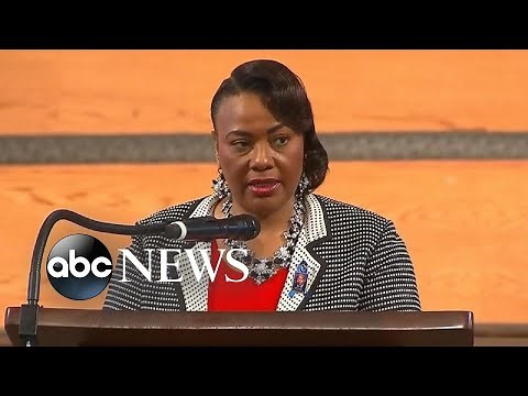 Dr. Bernice King speaks at John Lewis’ funeral