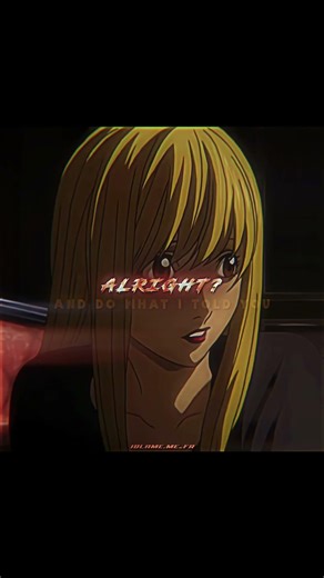 Death note Misa Edit 4k 69 fps || love me not #deathnote #misa #alightmotion #fyp #edit #shorts