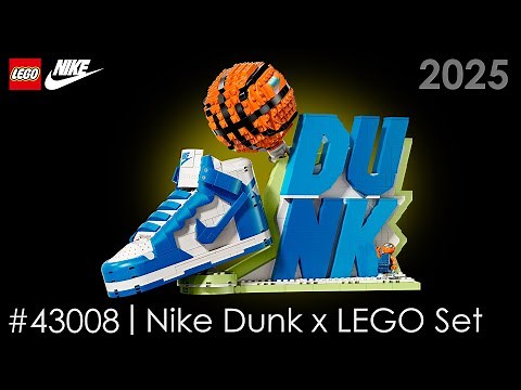 LEGO Nike - Nike Dunk x LEGO Set 43008