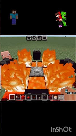 Minecraft summon nether dragon 😱