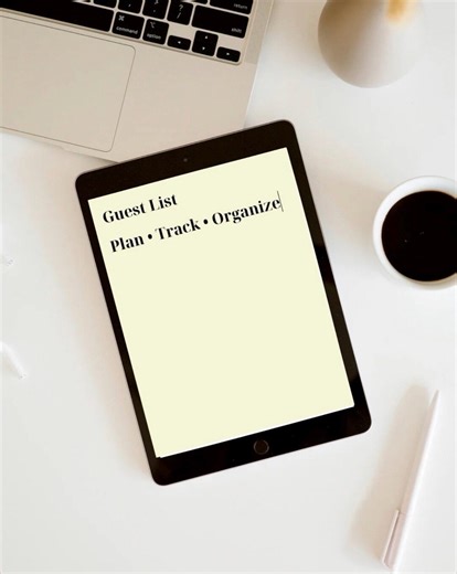 Guest List Template Printable, Event Guest List Canva, Party Guest List Planner, Editable Guest List Sheet, Wedding Guest List - Etsy