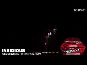 Insidious 500g Cake - Big Fireworks - Demonstration
