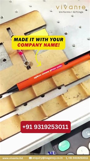 Customized Metal Pens with Company Name | Premium Corporate Gifts by Vivante