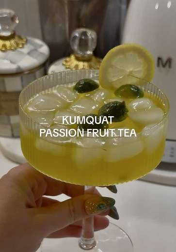 Kumquat Passion Fruit Tea Recipe: Refreshing Drink