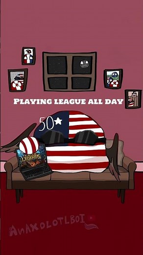 I’m a Chud I’m a Chud I’m A Fat Lil Chud USA #countryballs #countryballanimation #unitedstates #fvp