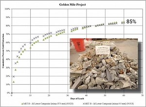 Fortitude Gold Reports Positive Golden Mile Metallurgical Test Results