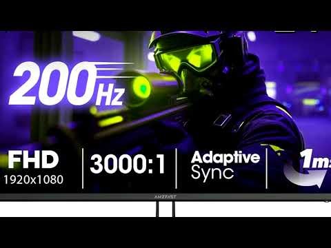 One Monitor, Two Modes: Amzfast 27" 4K 160Hz / FHD 320Hz Review