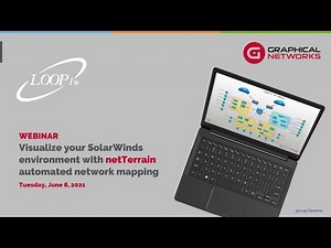 Visualize your SolarWinds environment with Graphical Networks netTerrain automated network mapping