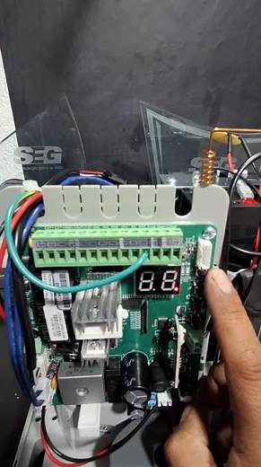 Programar control RTP 300/control pivus en motor corredizo solo dc 500 #seg # SOLO DC 500 #RTP 300