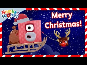 Merry Christmas from the Numberblocks! 🎅 | Cartoon Maths for Kids | Numberblocks - Videos For Kids
