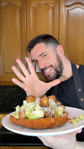 ENSALADA CÉSAR🥗🥖🐥
