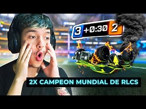 ASÍ LOGRÉ GANARLE AL DOS VECES CAMPEÓN MUNDIAL DE ROCKET LEAGUE