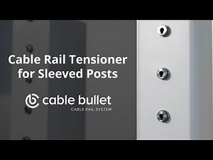 Cable Rail Kit for Composite & Vinyl Post Sleeves | Cable Bullet System