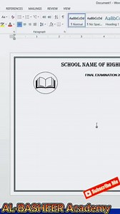 2.4K views · 17 reactions | Make Logo in MS Word. #al_basheer_academy #msword #Microsoft #logo #logodesign #trendingreels #foryoupage | Al Basheer Academy of Science and Computer Center | Facebook